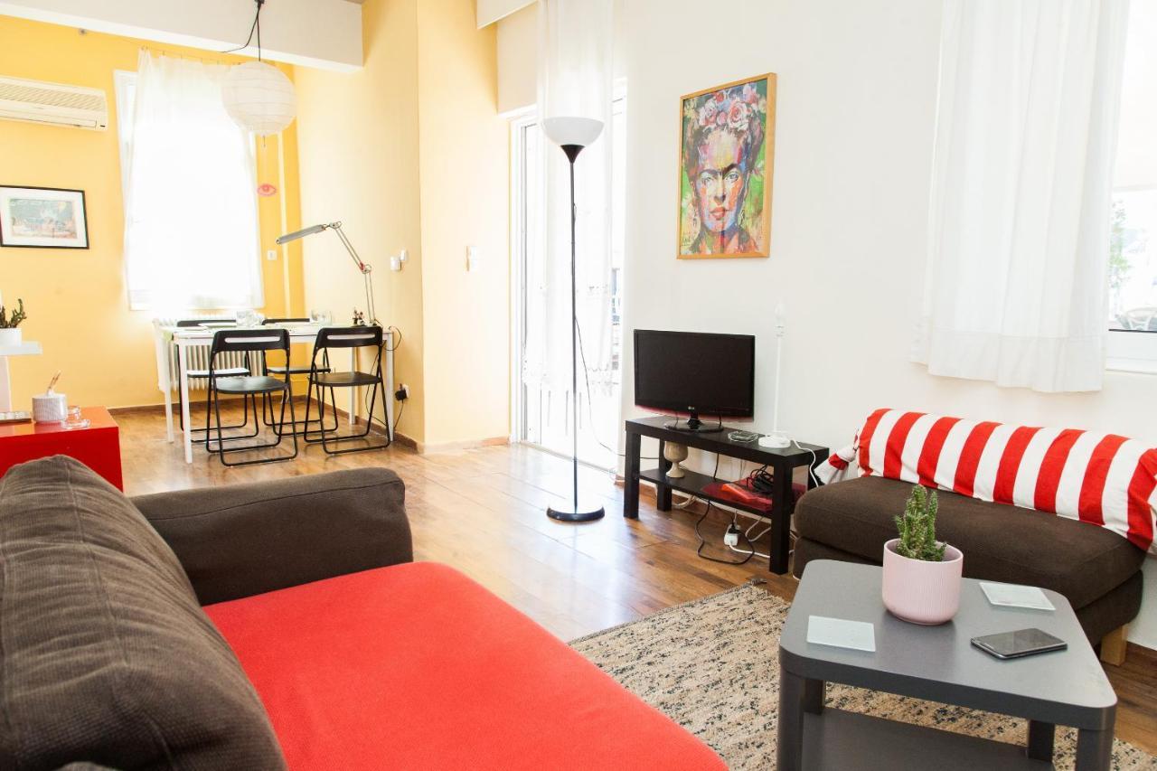 דירות אתונה Bright Apt. With Lovely View In Lycabettus! מראה חיצוני תמונה