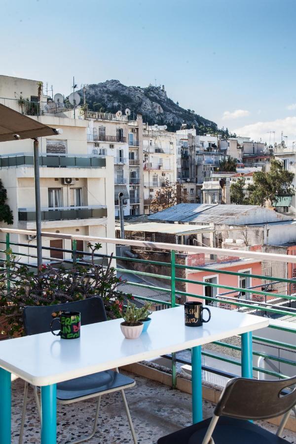 דירות אתונה Bright Apt. With Lovely View In Lycabettus! מראה חיצוני תמונה